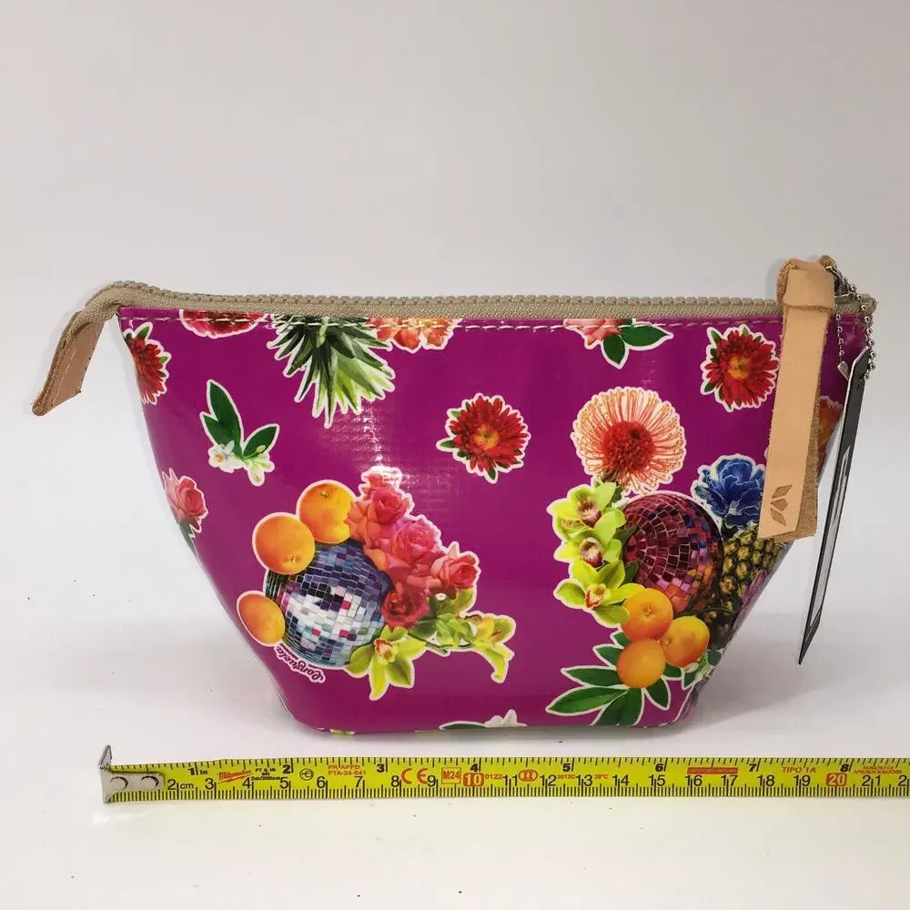 Consuela Medium Tool Kit Birdie Floral Fruit Disco Make Up Bag Pouch Travel NEW